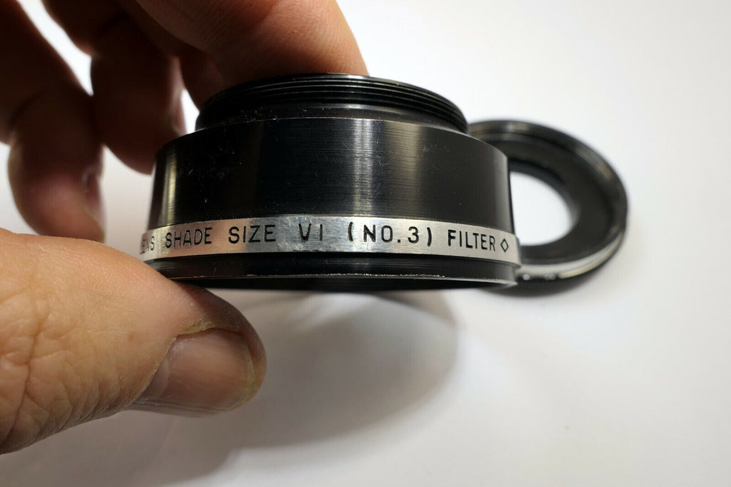 Harrison Series 6 VI 44mm OD lens hood shade metal w/ 30mm OD threads on bottom