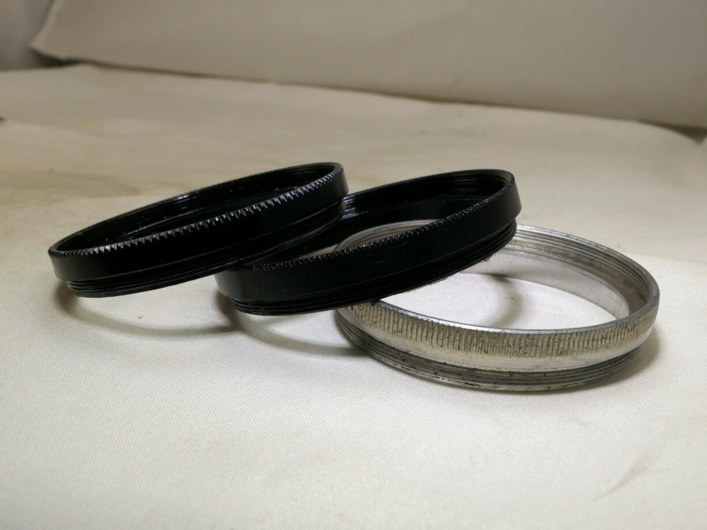 Tiffen 54mm Adapter series 7 VII Filter  Holders lot of three