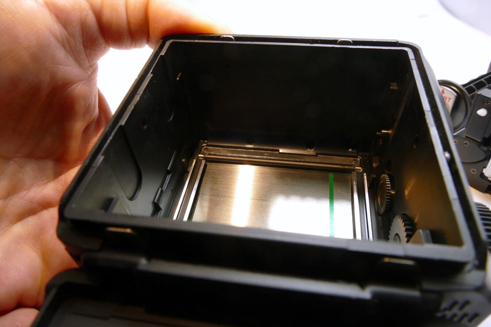 Mamiya 645 Pro / Super / TL Camera Late 120 Film Back Blue Tab AS IS