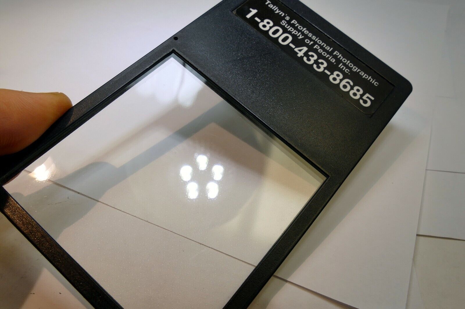 TALLYN Soft Fuser # 2 Filter 3 inch for Portraiture Lindahl Diffusion Focus