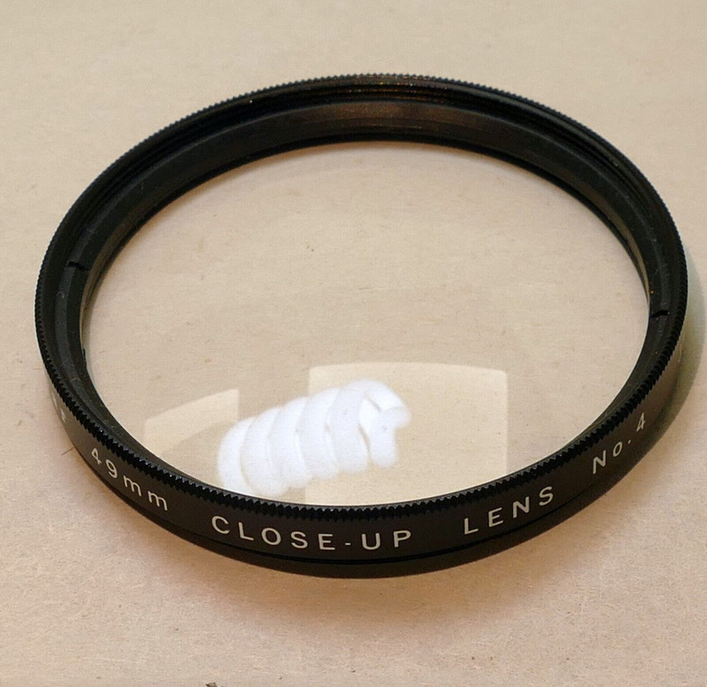 Vivitar 49mm Lens Filter Close-Up  +4 No. 4
