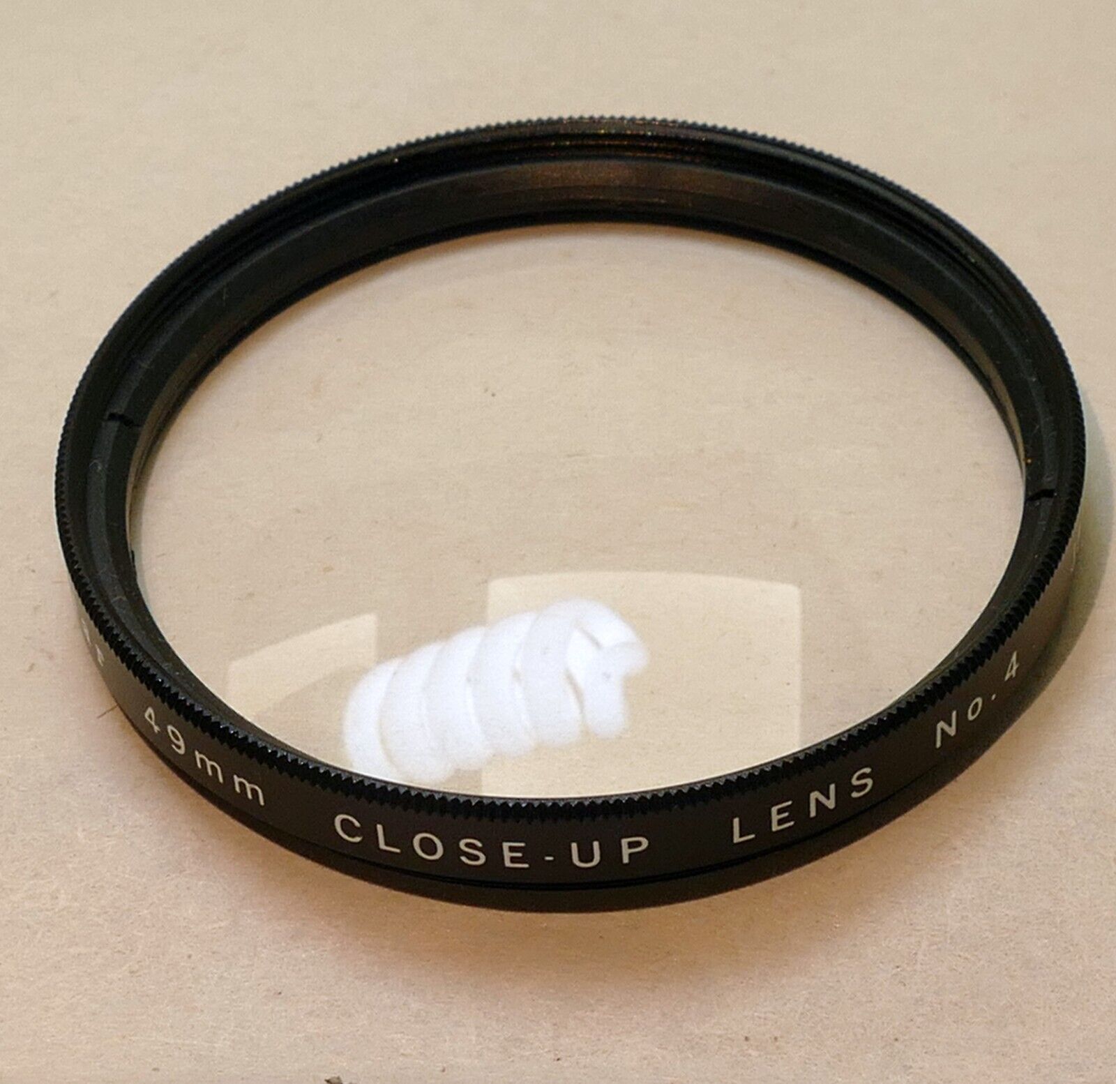 Vivitar 49mm Lens Filter Close-Up  +4 No. 4