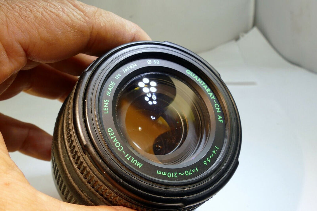 Quantaray 70-210mm f4-5.6 AF Lens for Canon EF - AS IS for arts repair error 99