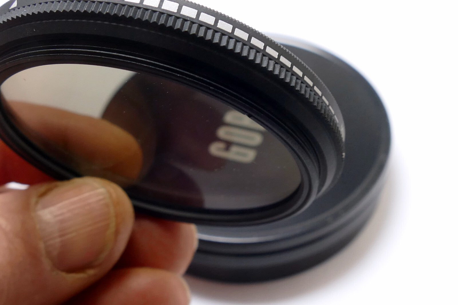 GOBE 55mm ND2-400 Variable ND Lens Filter 1-8.6 Stop Range C BL Min-max adjustab