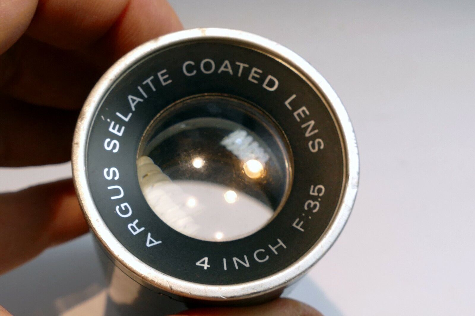 Argus Selaite 4" Inch f3.5  lens for AQT Slide Projector