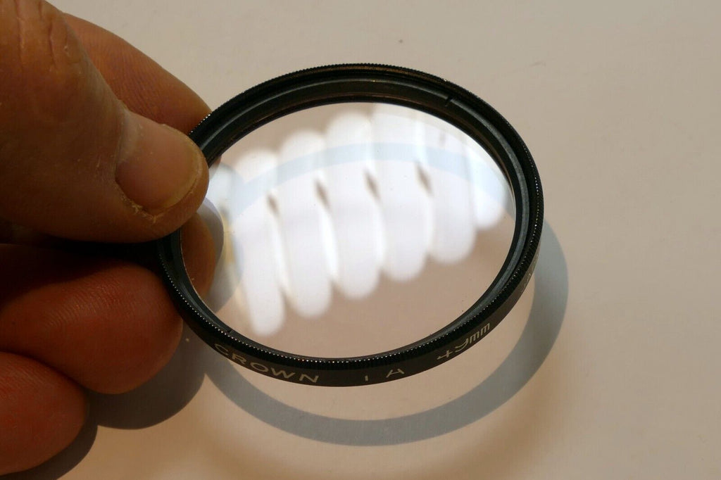 Crown 49mm Lens Filter Skylight Sky 1A