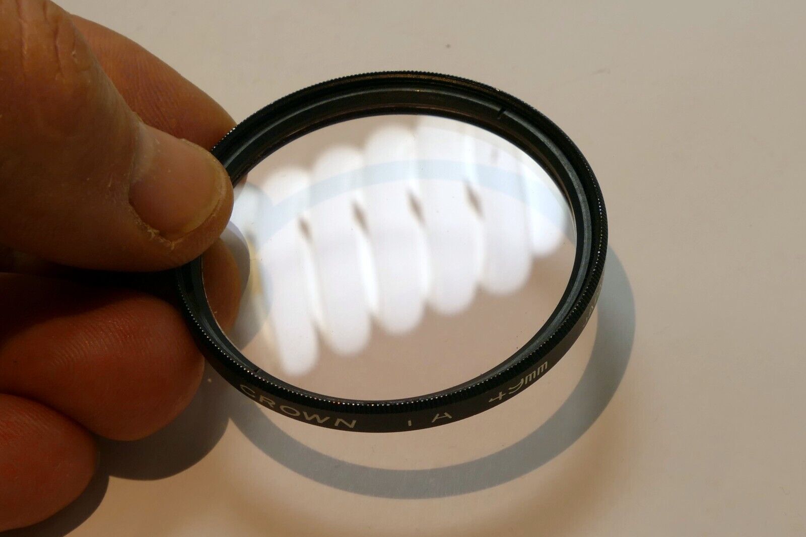 Crown 49mm Lens Filter Skylight Sky 1A