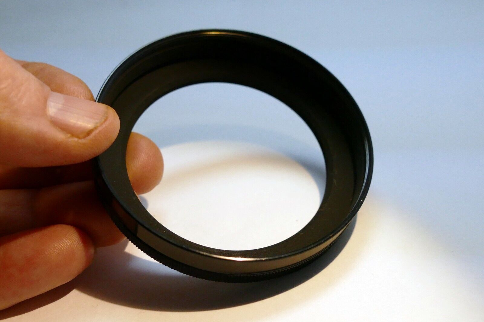 Nikon HN-12 Hood Shade for Polar Filter lower part  only 60mm OD (missing top)
