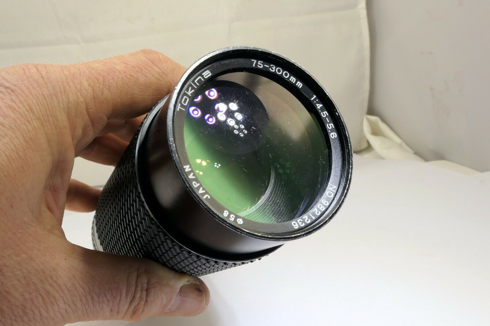 Tokina 75-300mm f4.5-5.6 Ai-s Lens for Nikon  Parts Repair AS IS aperture stuck