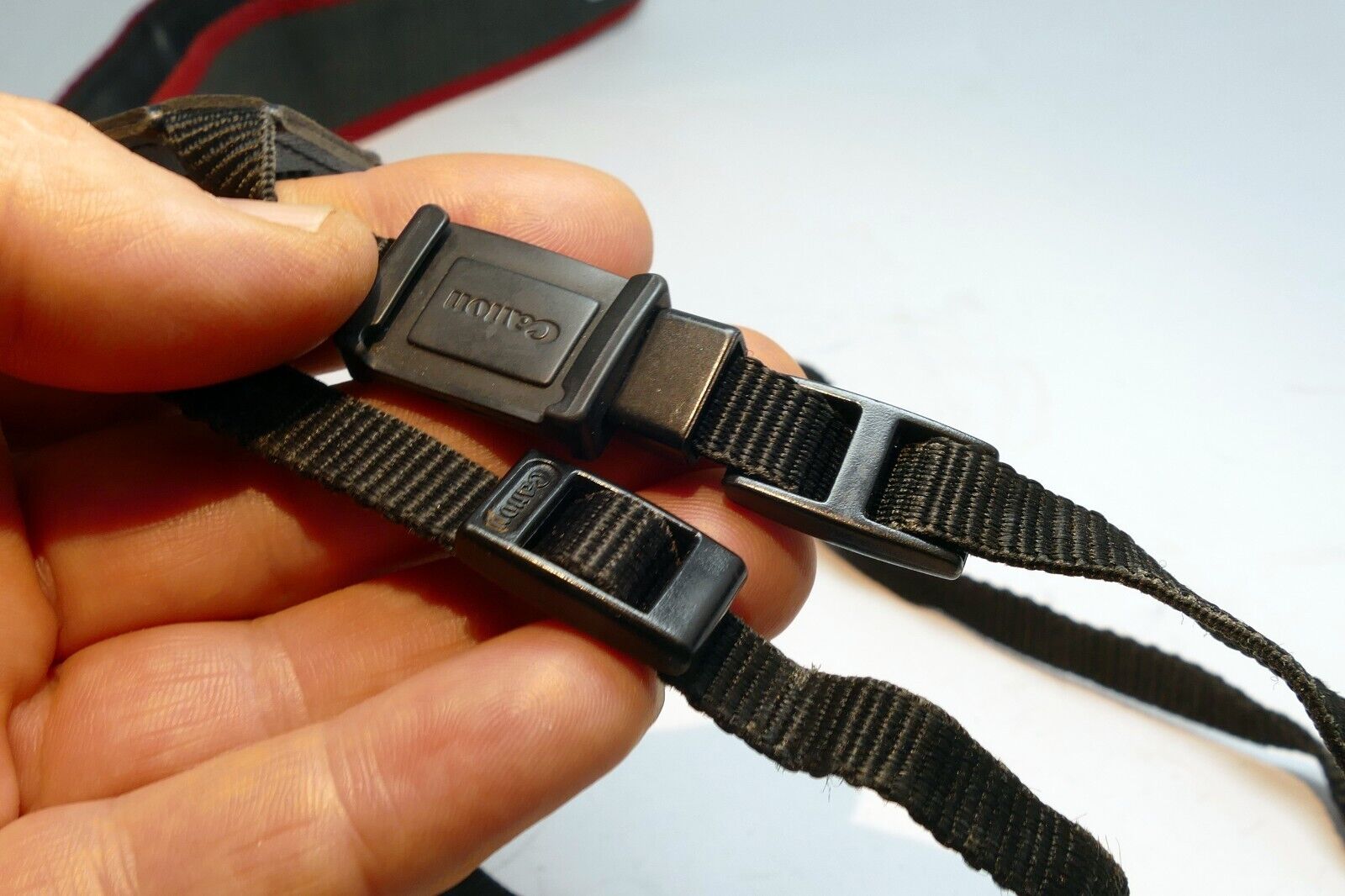 Canon EOS Digital Camera Neck Shoulder Strap 4cm wide gray - Genuine OEM