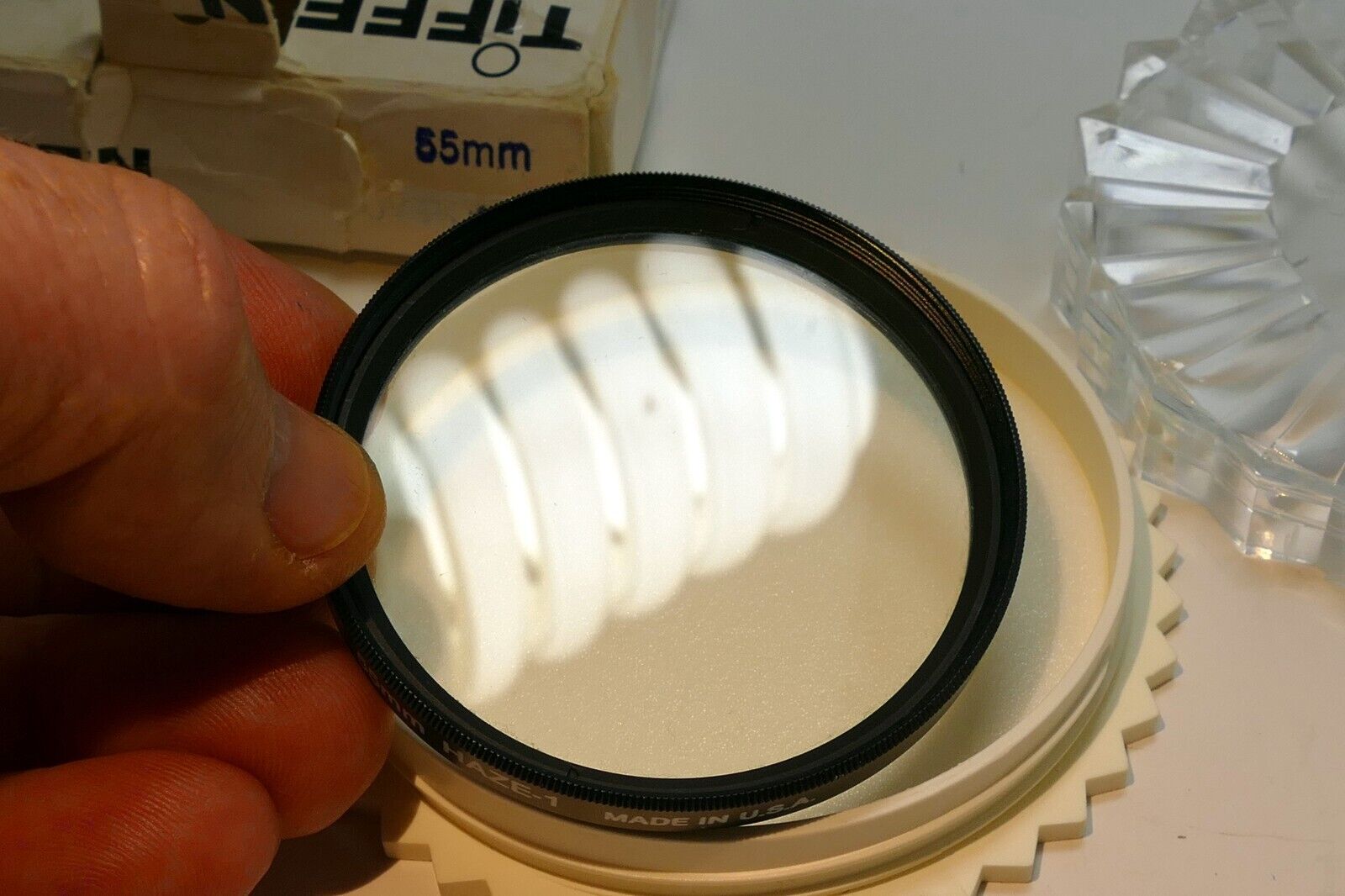 Tiffen 55mm Filter UV Haze-1 Made in USA