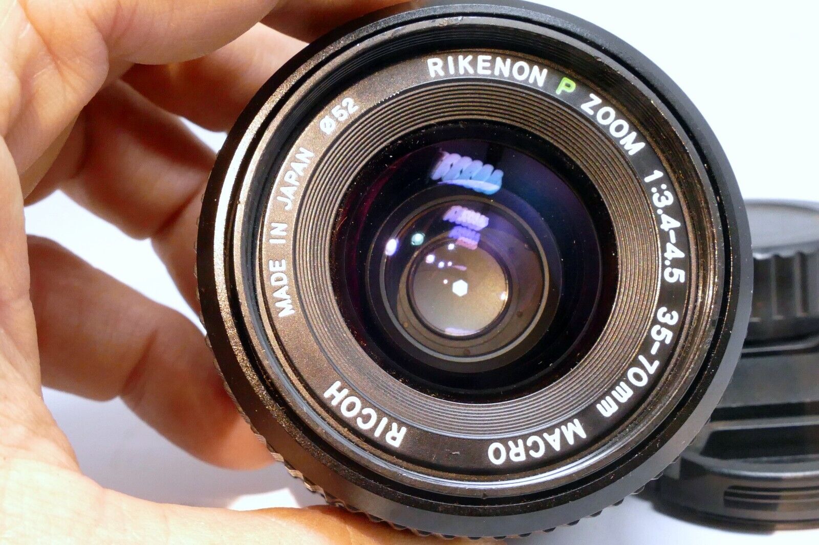 Ricoh Rikenon 35-70mm f3.4-4.5 PK Pentax Lens w fungus inside as is for parts
