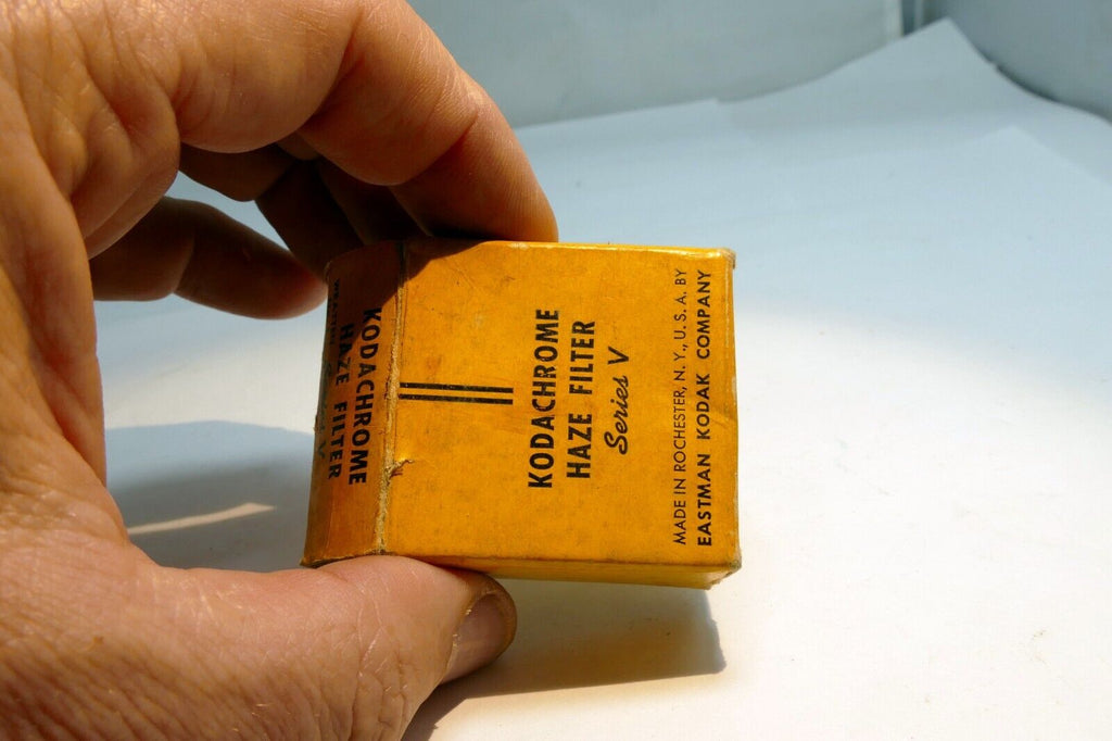 Empty Box from Kodak Kodachrome series 5 V filter