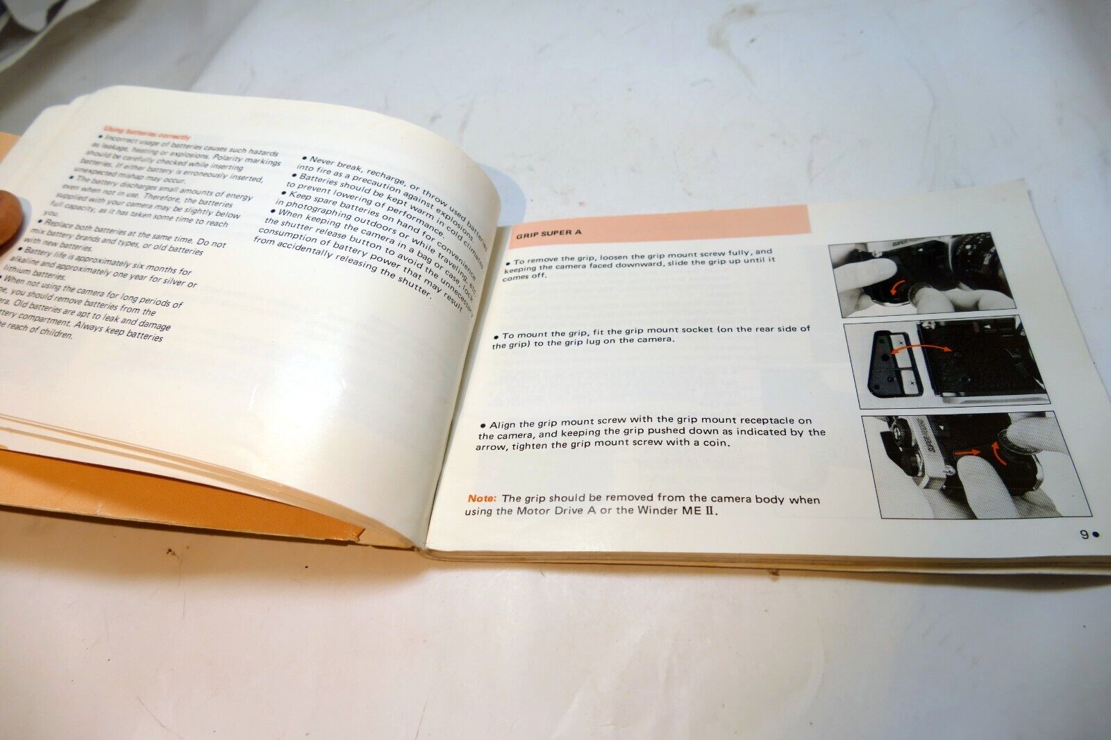 Pentax Super Program Camera INSTRUCTION manual GUIDE English EN