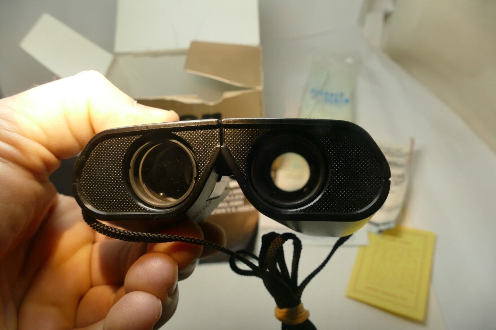 NIKON Porro Prism Binoculars 7X20CF w/ case box, guide Nippon Kogaku Japan
