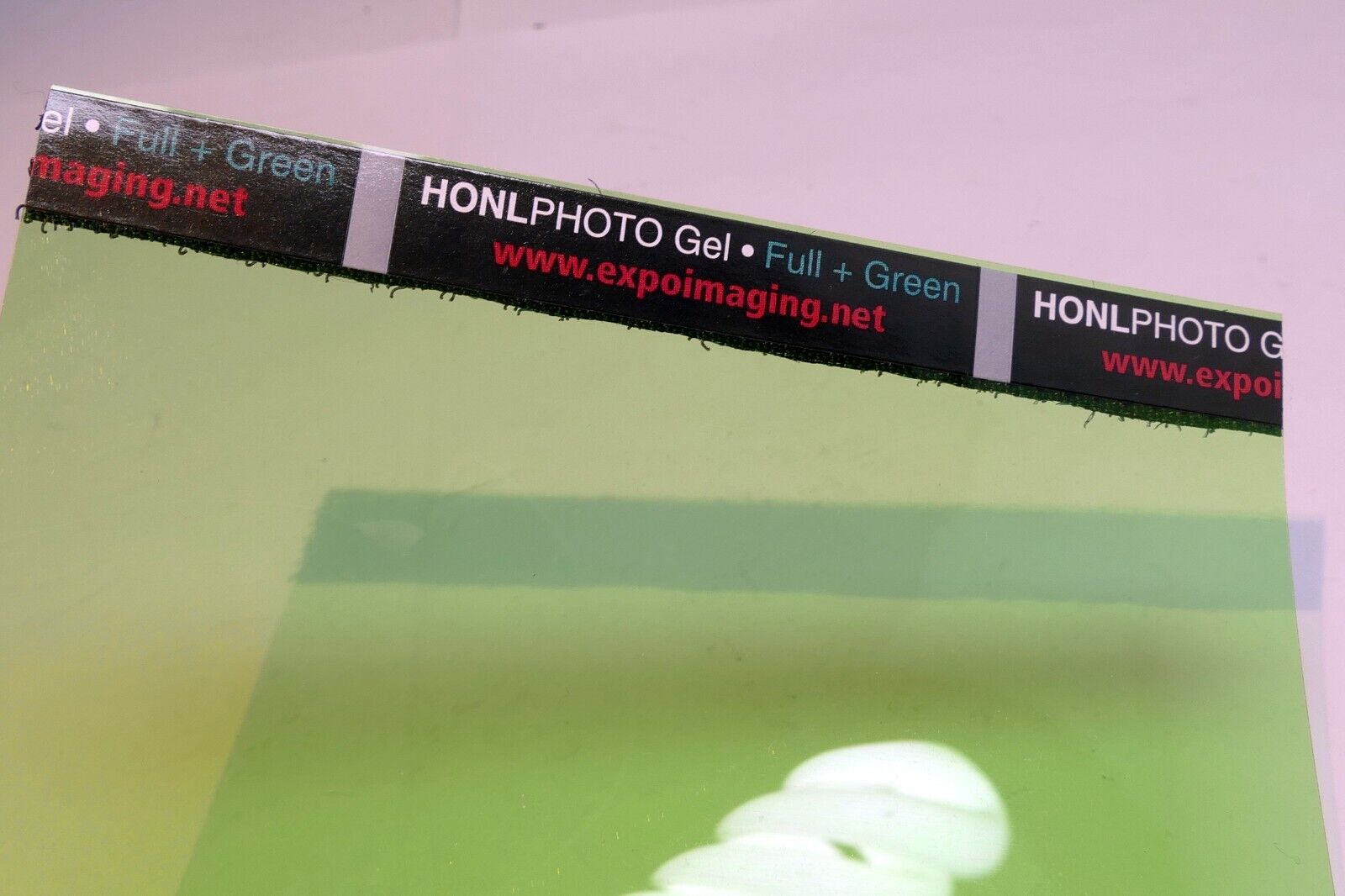 Honl Photo Color Full Green rectangular 4X3" gel filter for flash