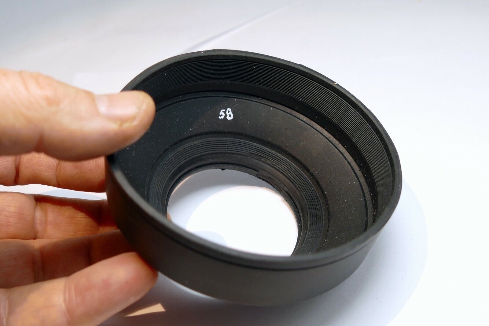 Rubber only for Lens Hood Shade 55mm (missing ring)