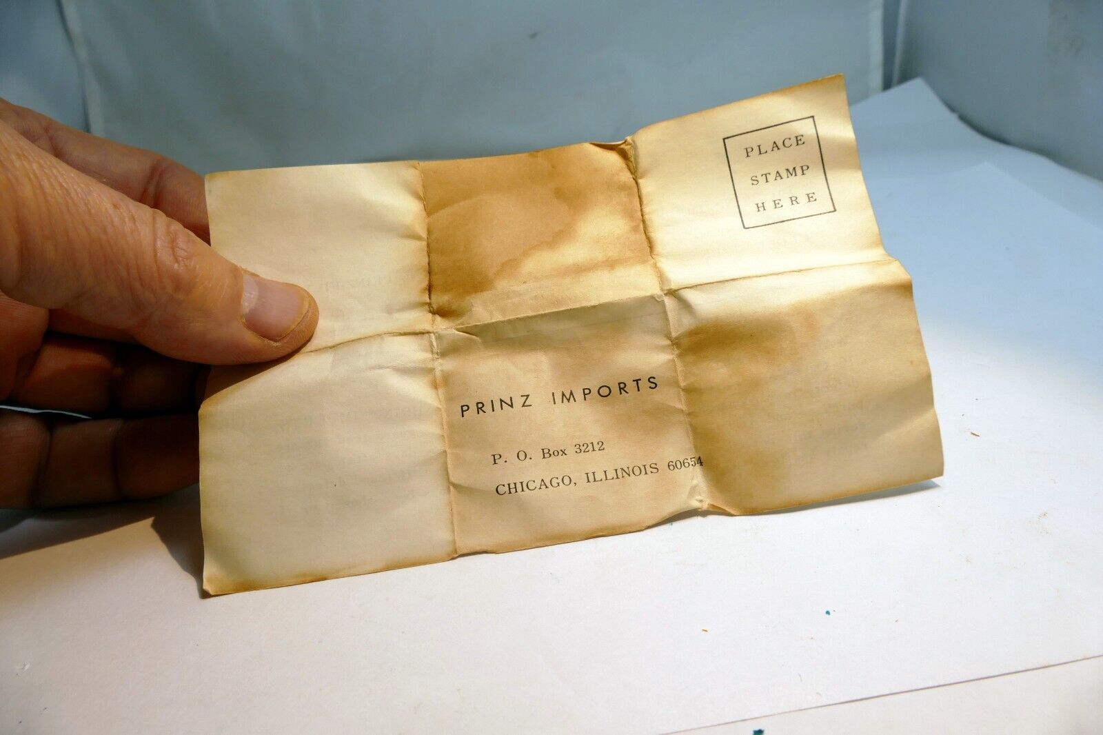 Prinz Lens Filter Guide brochure  vintage 1940's warranty card