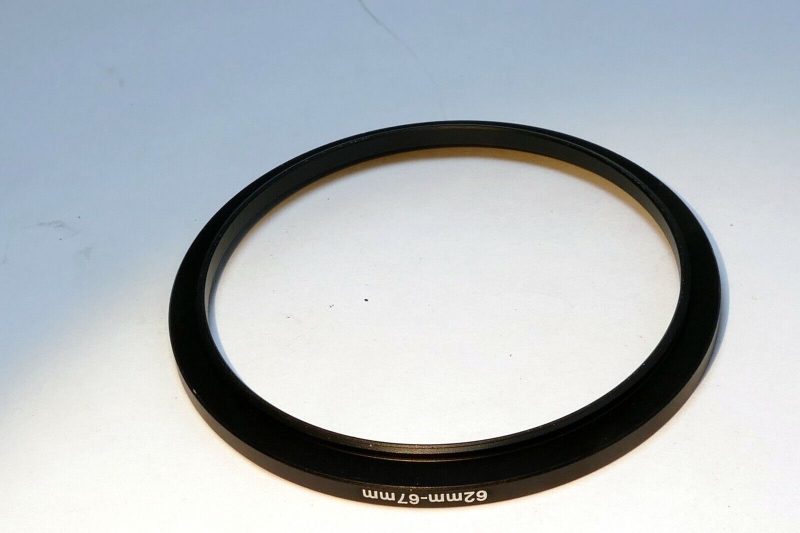 62mm to 67mm  lens ring step Up threaded male to female thin profile wide angle
