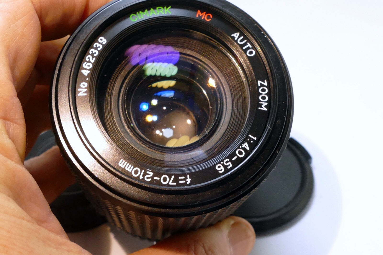 Cimark zoom 70-21`0mm f4-5.6 Lens for Pentax KR KA - with haze, and fungus