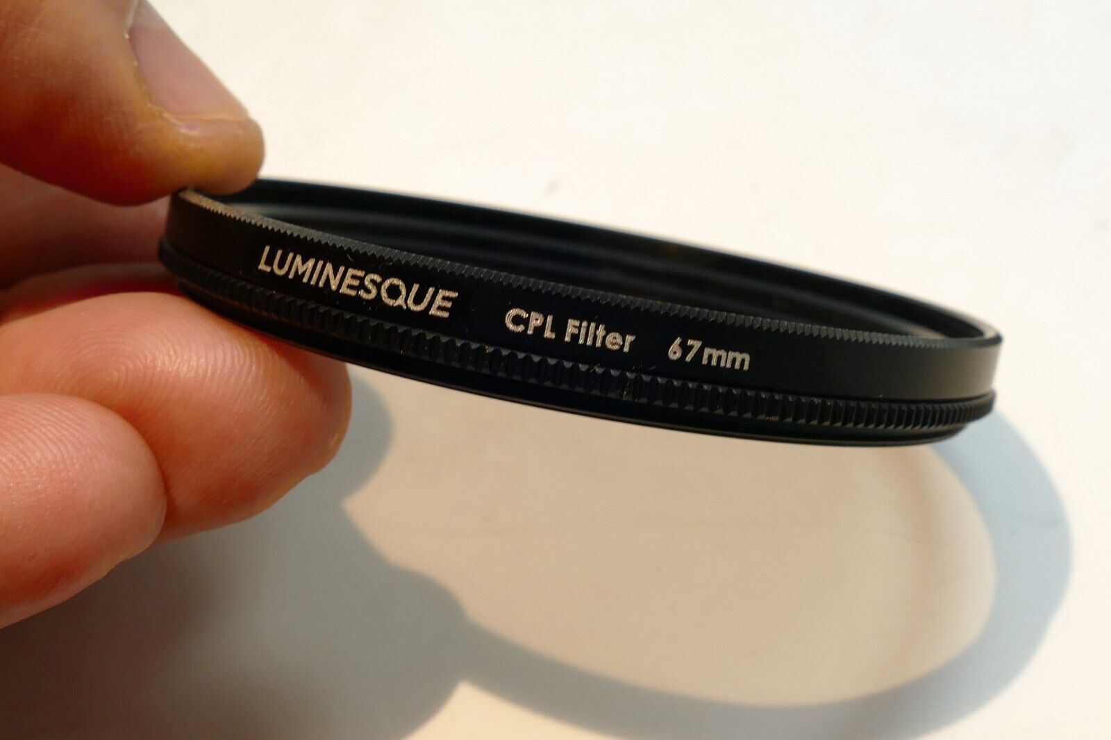 Luminesque 67mm Filter C-PL Circular Polarizer ( with scratched coating)