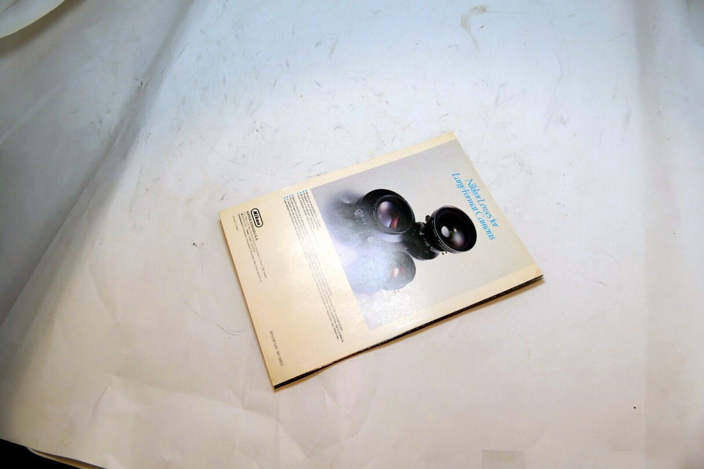 Nikon Nikkor EL Enlarger Lens Information Brochure Specification list