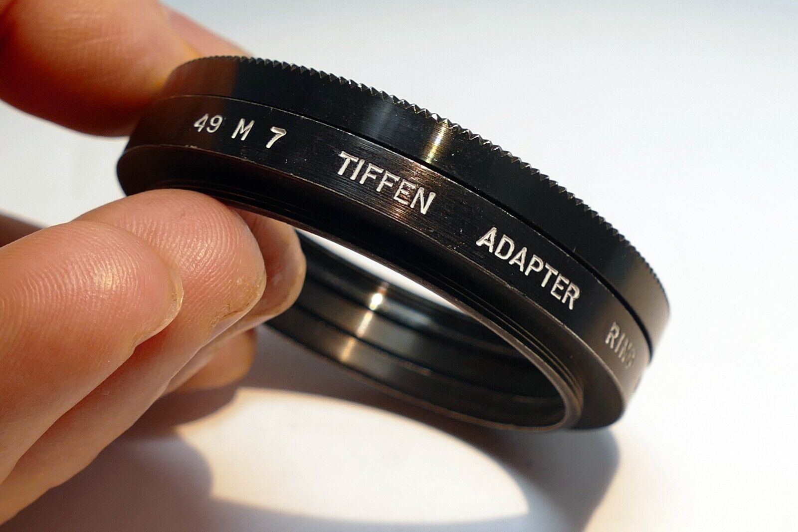 49mm to series 7 VII (54mm) Threaded Step-up Ring adapter for filter Holder