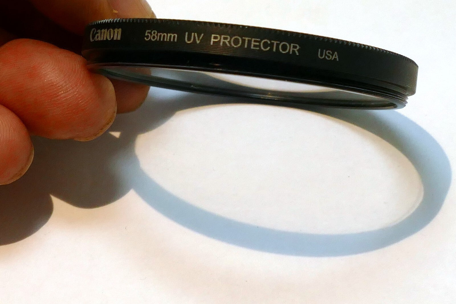 Canon 58mm Lens Protect filter for 18-55mm IS EF-s  - - OEM , made in USA