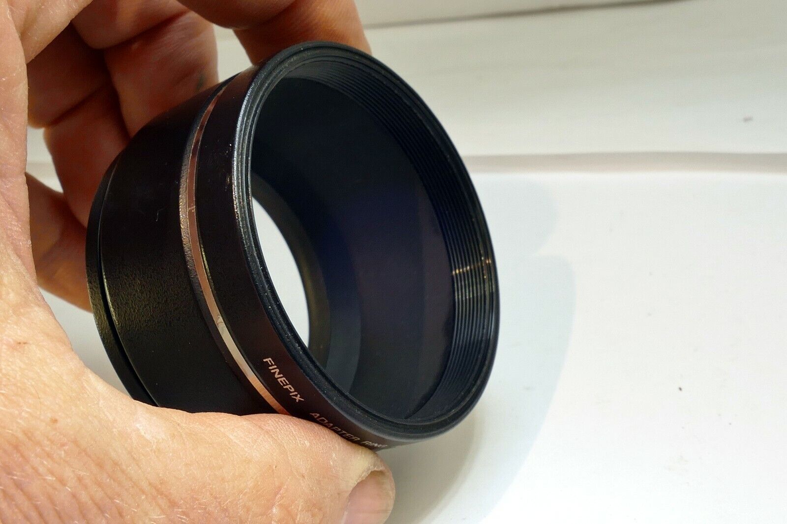 Adapter ring AR-FX5A from 49mm to 55mm Lens hood Shade fujifilm Finepix S5100