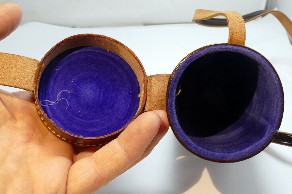 5.5" tall Lens Leather Storage Protective Case ZVU