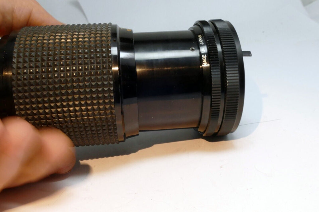 Mitakon 70-180mm f4.5 FD Lens for Canon manual focus telephoto w/ haze AS IS