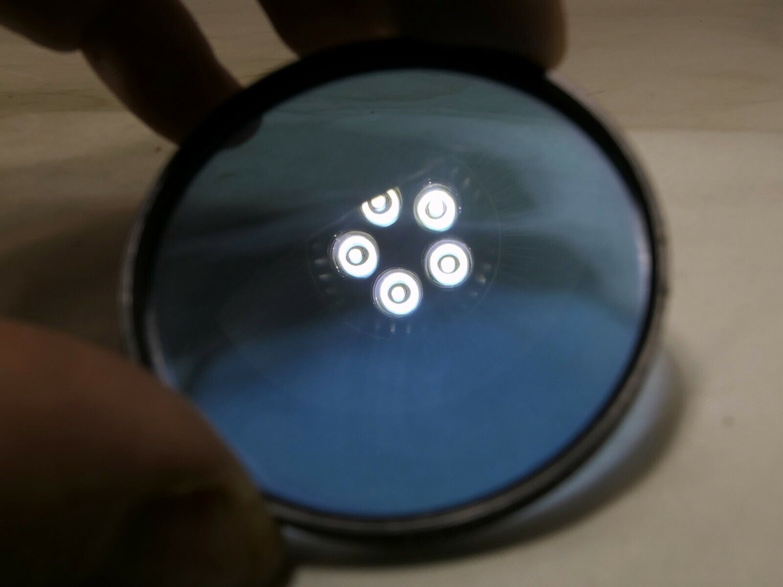 Tiffen Photar B-6 50.5mm OD SERIES 7 VII Filter (drop in type) blue