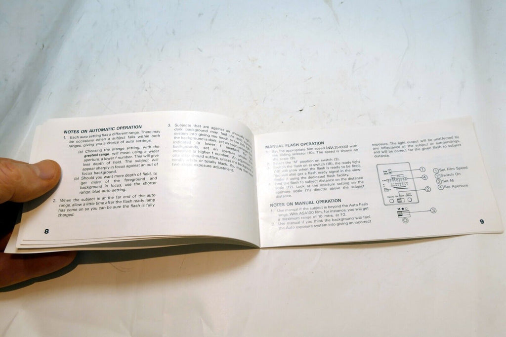 Black's SB64 flash Operating Guide Manual