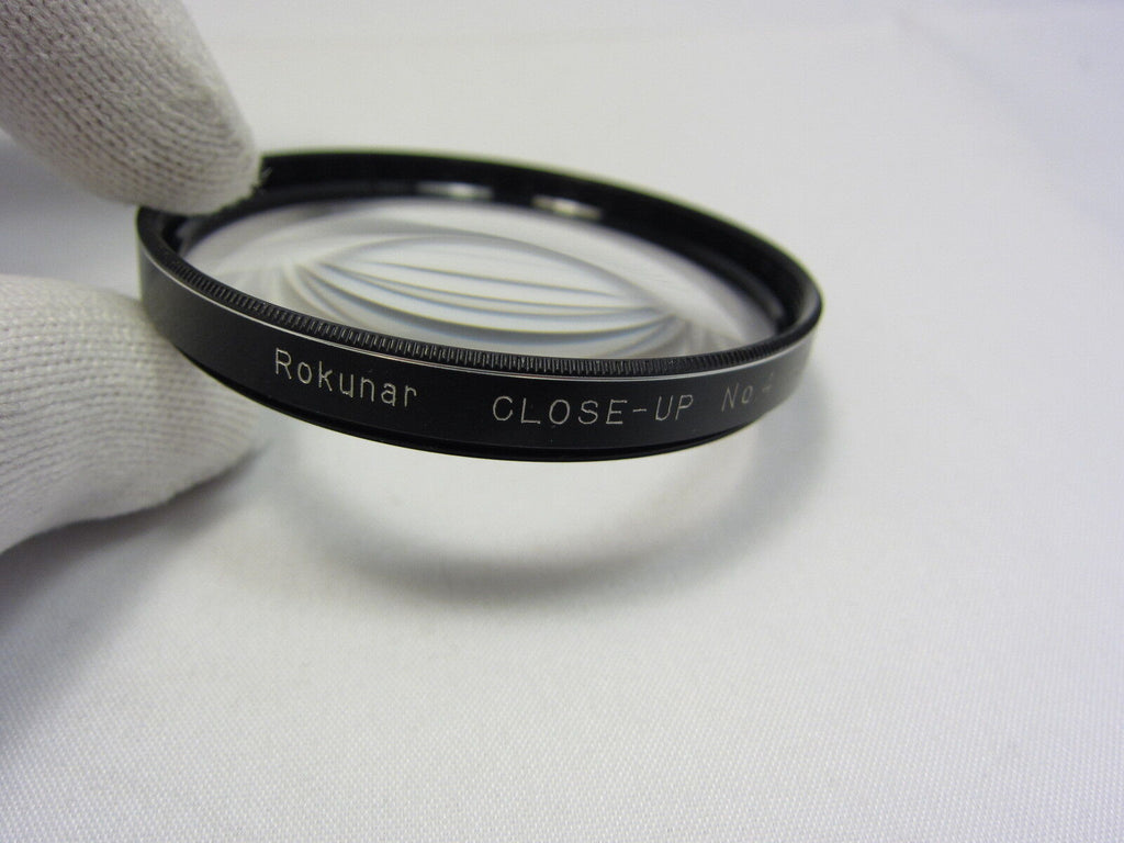 Used Rokunar Close-Up No.4 +4 Macro  55mmLens Filter Made in Japan N103059