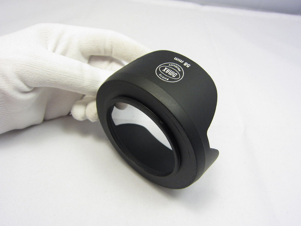 OMAX Plastic 58mm Screw In Flower Petal Lens Hood  N101047