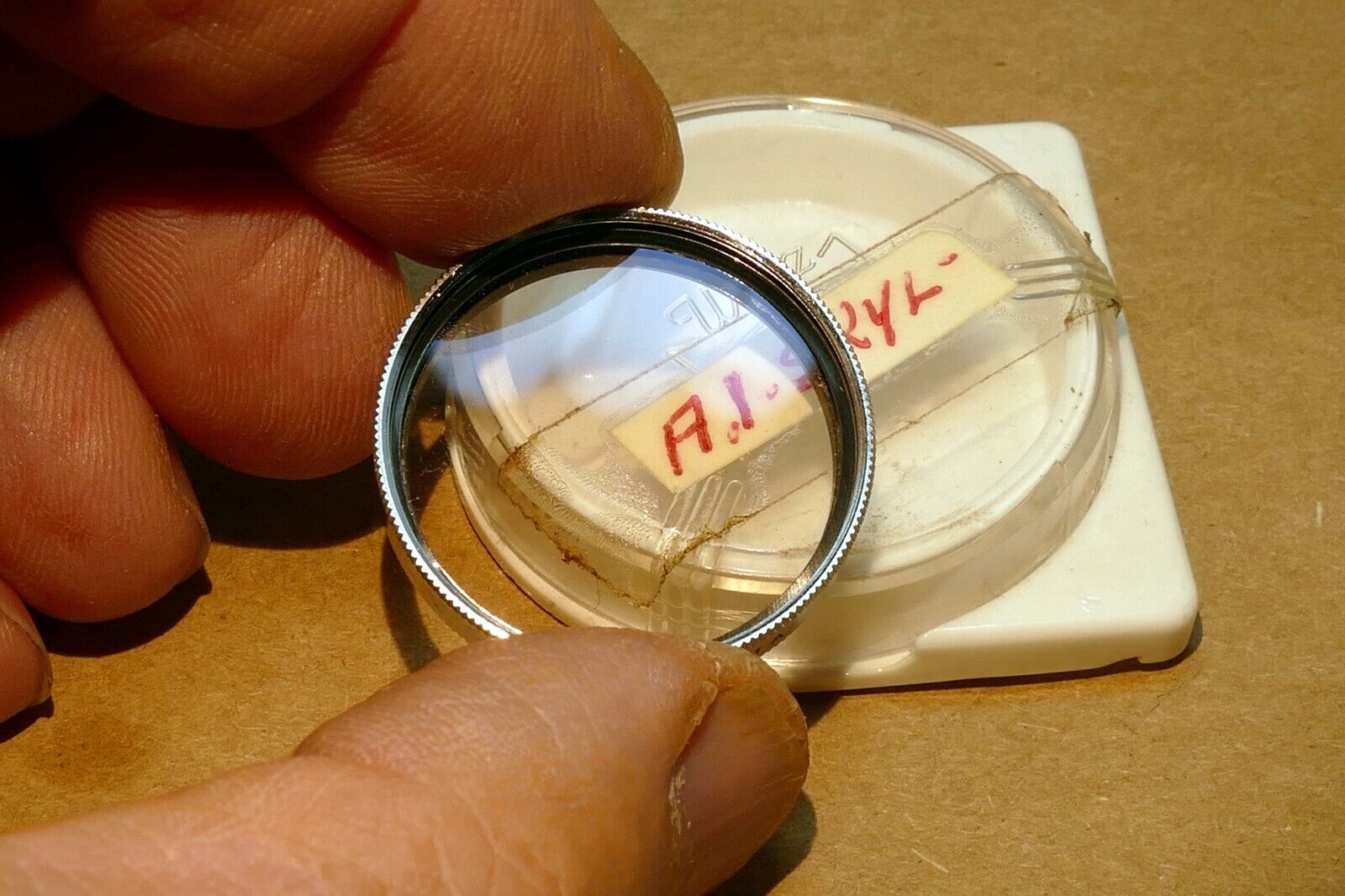 27mm Walz #105 1A Skylight  Filter for Contaflex Tenax