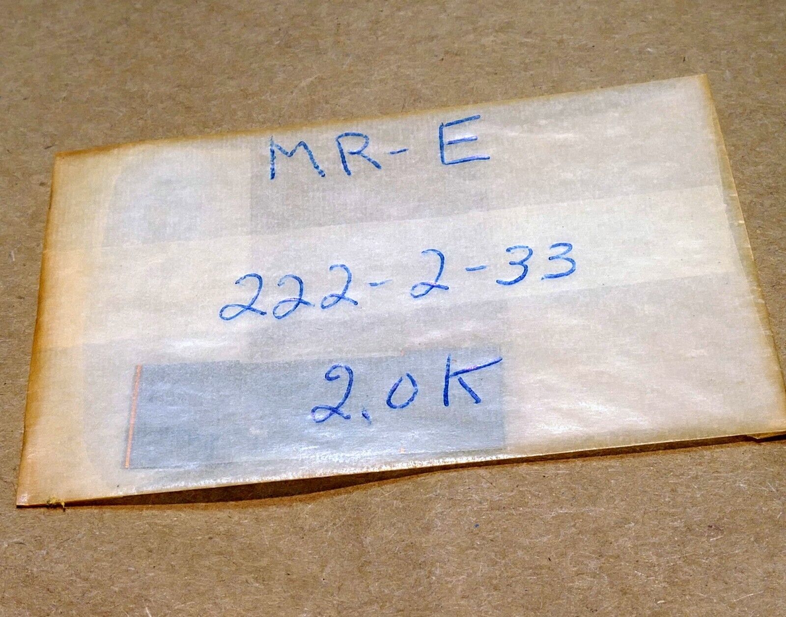 MR-E # 222-2-33 2.0K for  resonance microscope
