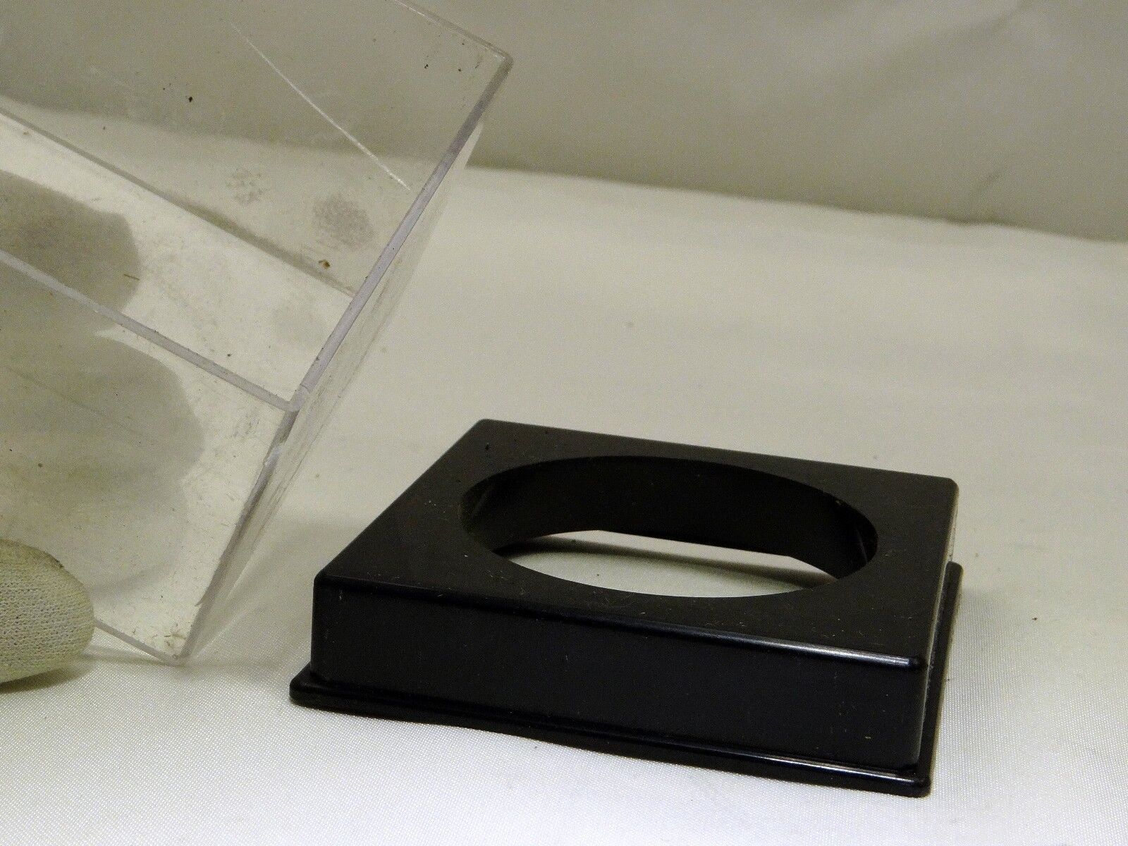 Plastic Lens Case for camera accessory vintage 7X7X5 cm