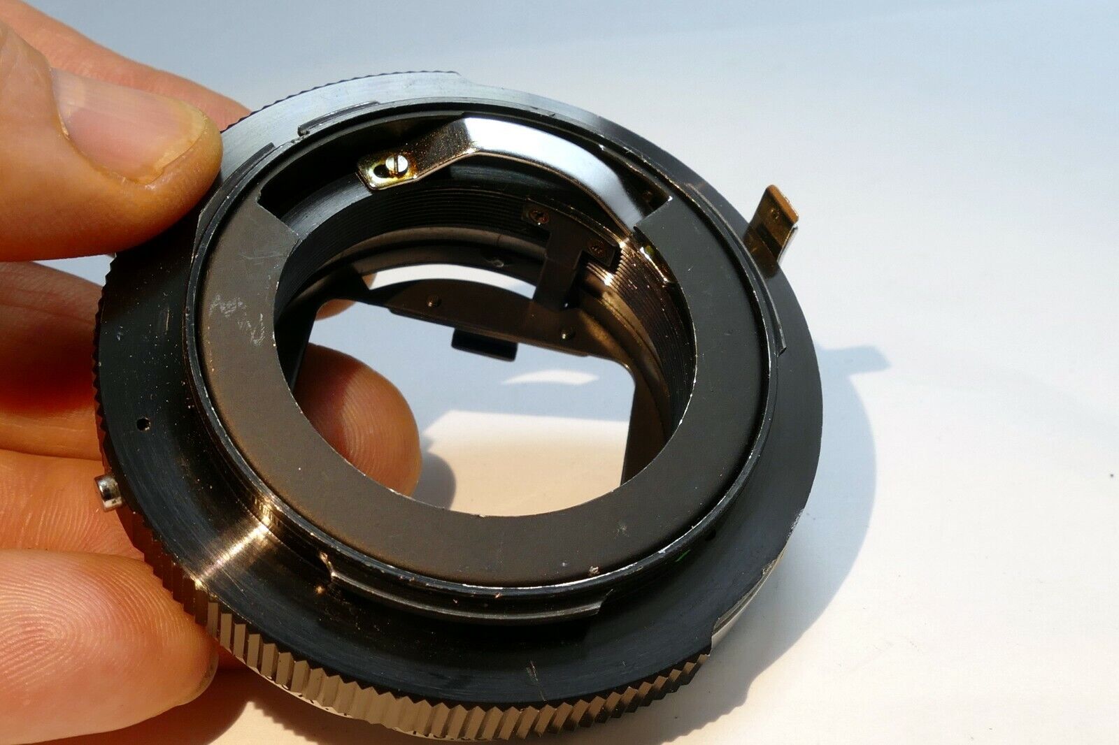 Tamron Adaptall (f3.8) to Konica AR Mount adapter lens ring mount telephoto zoom