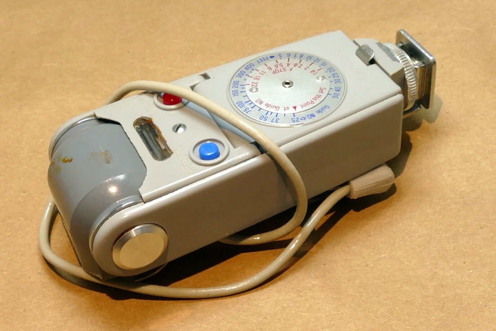 Soligor BL DeLuxe  Three Way Camera Flash for Argus