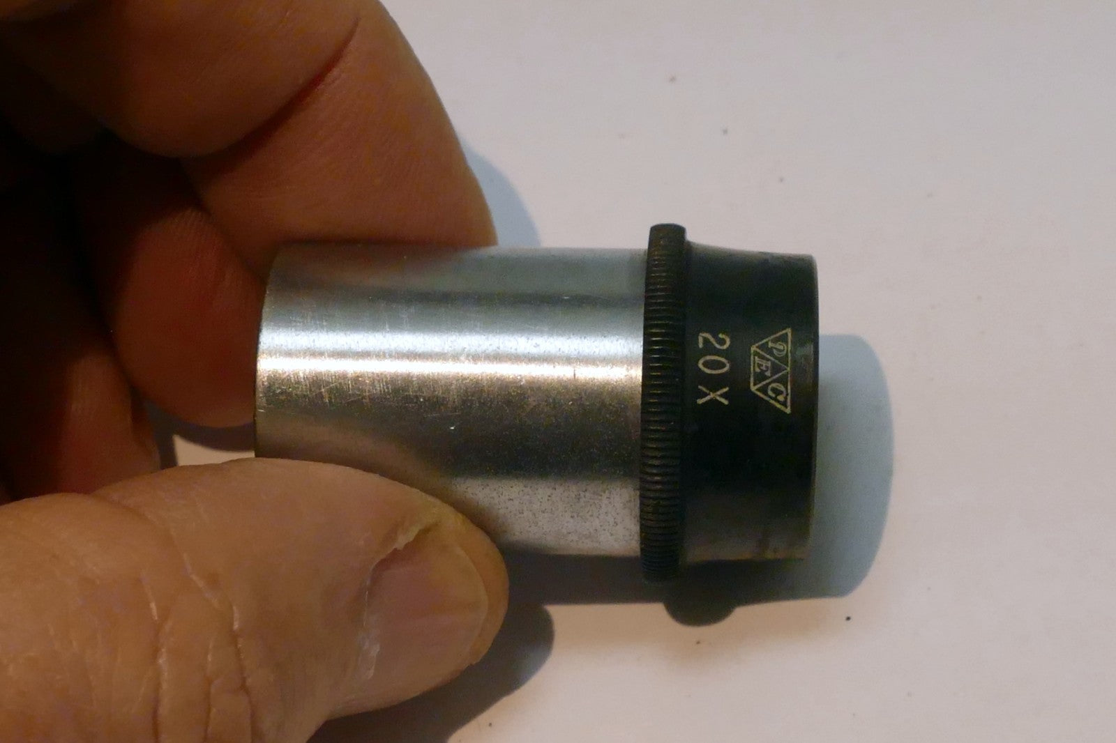PEC 20X MICROSCOPE EYEPIECE OCULAR ~ 23mm OD 23B