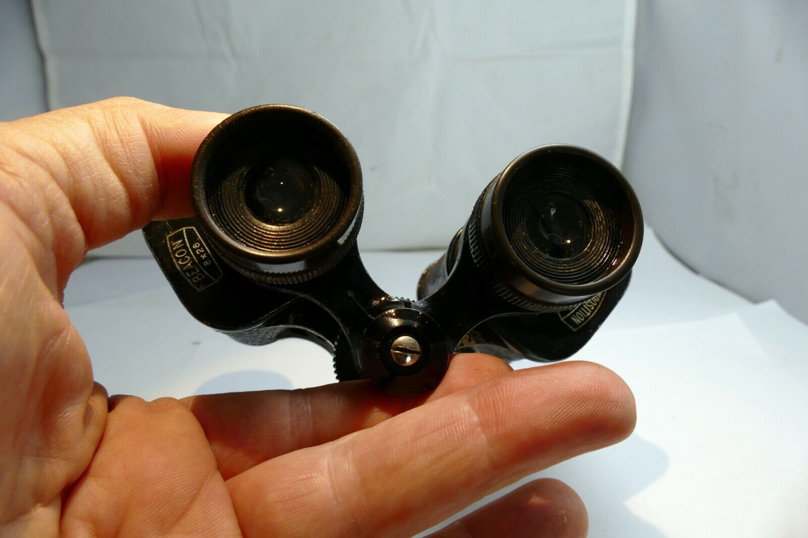 Beacon Exposition 8X26  binoculars Antique France WWII