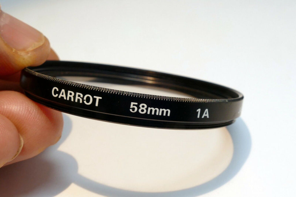 Carrot  1A sky 58mm filter  Skylight