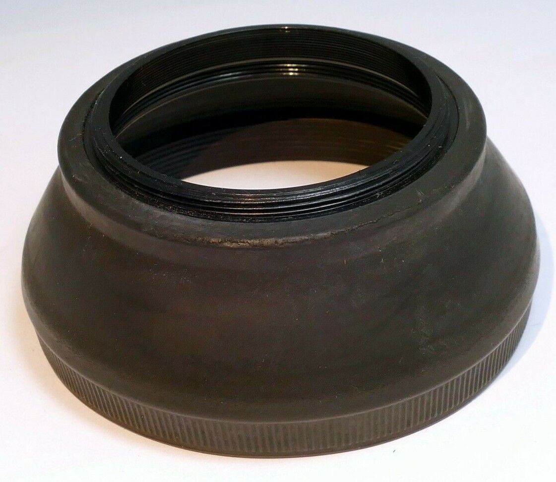 49mm Rubber Lens Hood shade for 50mm f1.8 f1.7 lenses double threaded
