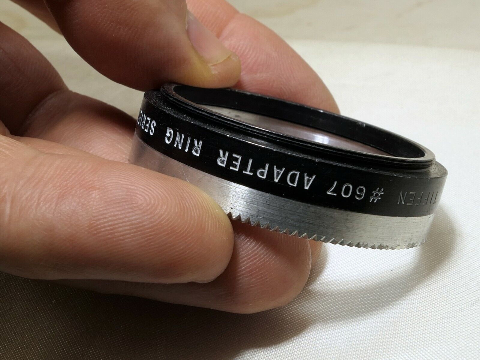 43mm TIFFEN 607 ADAPTER RING SERIES VI 6 44mm Filters Holder w/ Retaining ring