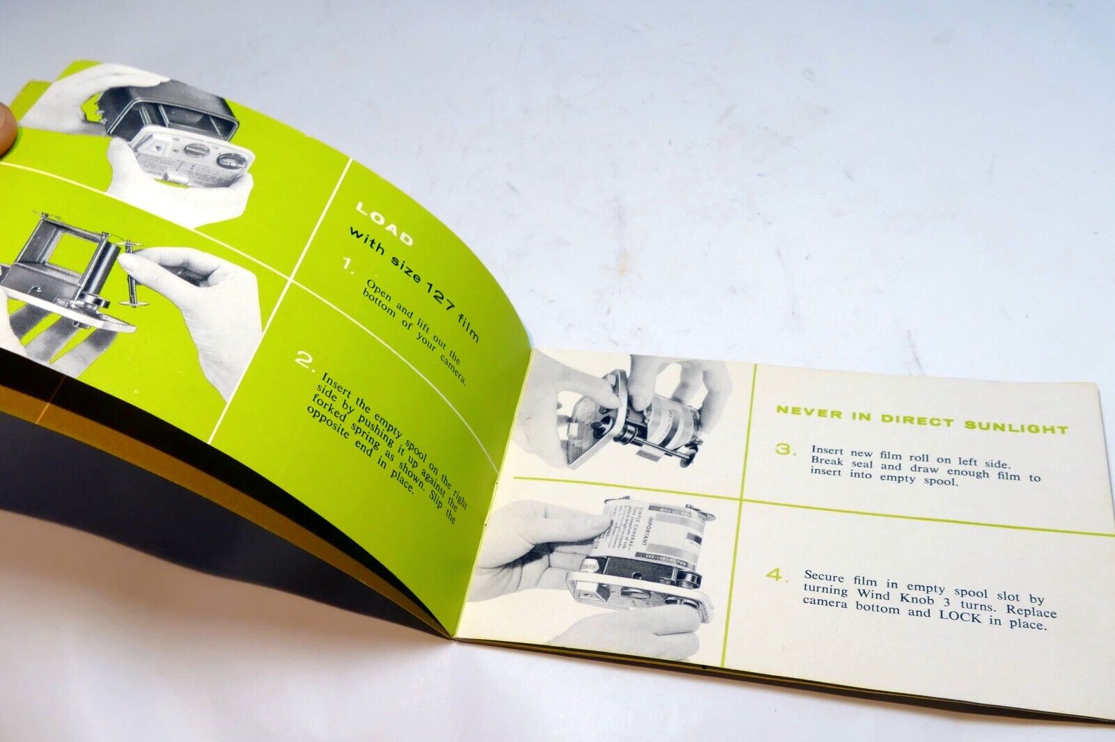 How to use Bell & Howell Infallible electric eye camera quick guide