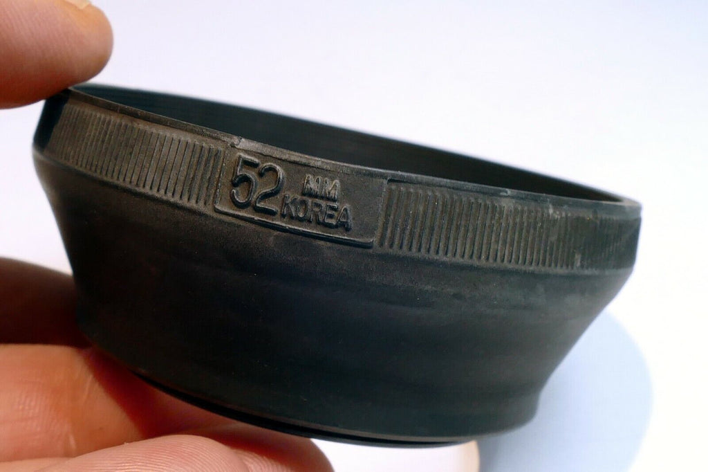 52mm Rubber Hood shade double  threaded