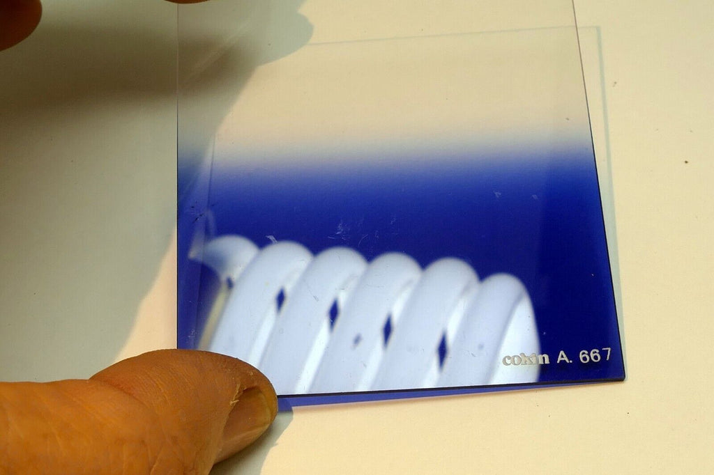 COKIN A667 Gradual Blue Mauve B2 A series 67X67mm small square graduated