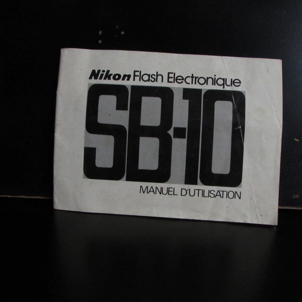 Nikon Flash Electronique SB- 0 Manuel Dutilisation French language F O401813