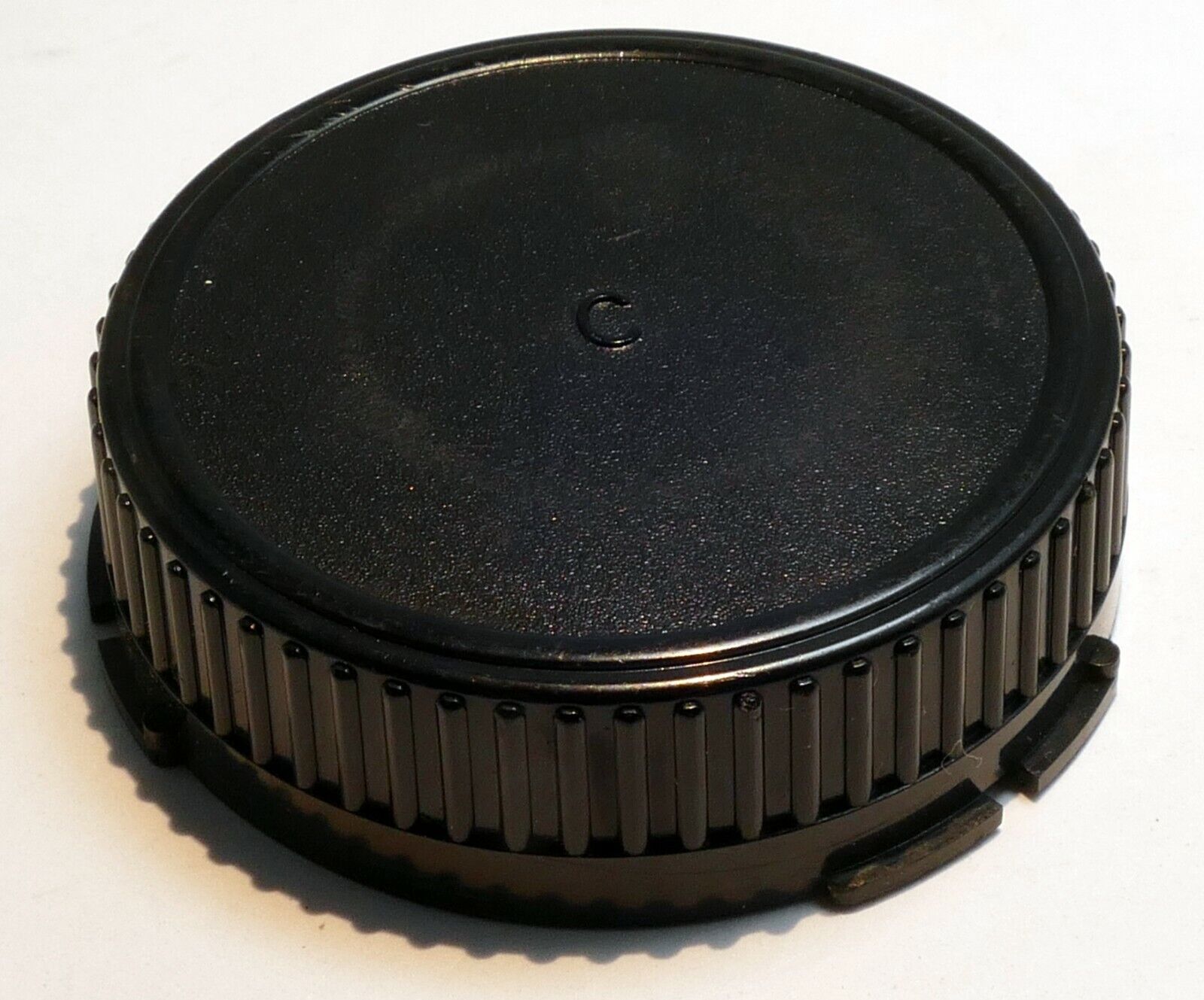 "C" Rear FD cap Lens Plastic Canon FD manual focus breech lock 28mm f2.5 Vivitar